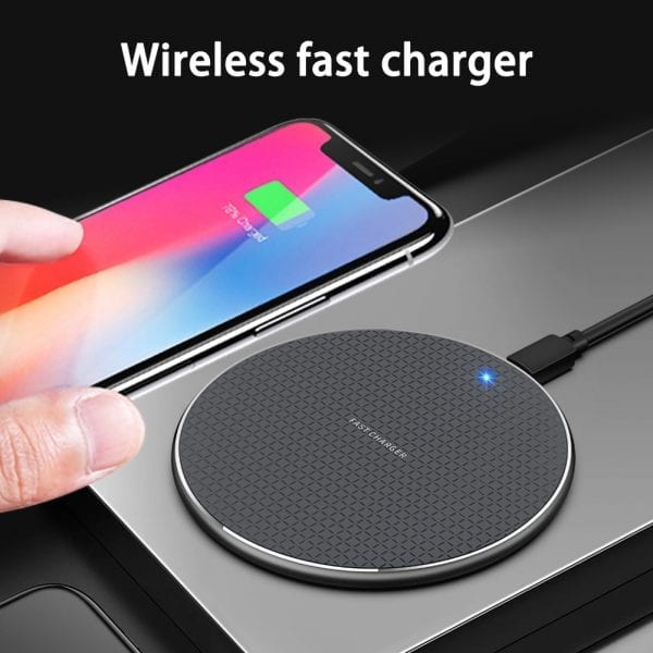 Slim Wireless Charger Pad — 10W Fast Charge
