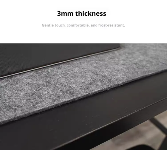 Extra Large Felt Desk Mat
