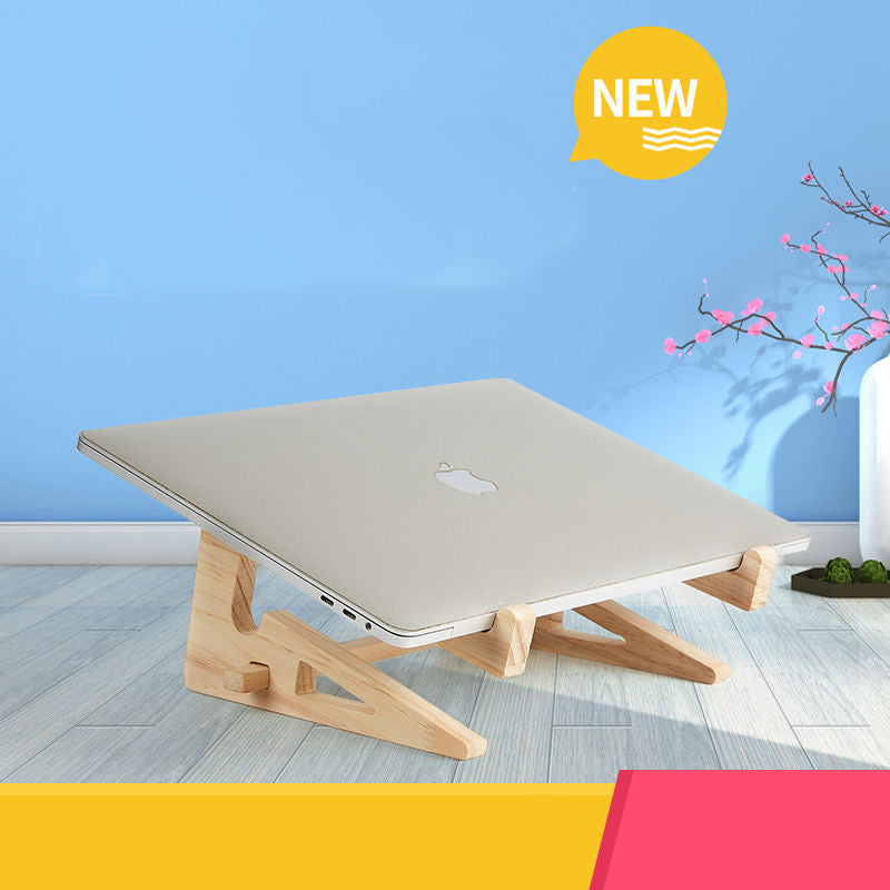 Foldable wooden laptop stand product features overview