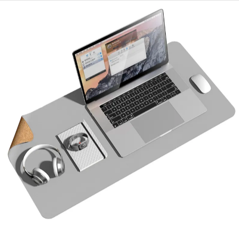 Cork Leather Desk Pad
