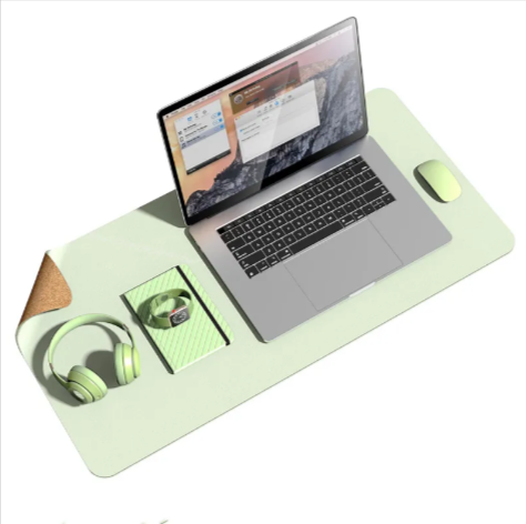 Cork Leather Desk Pad