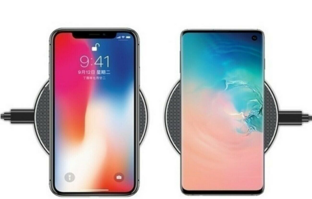 20W Fast Wireless Charger Pad — Slim, Black