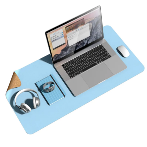 Cork Leather Desk Pad