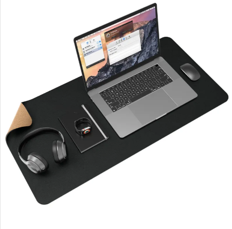 Cork Leather Desk Pad