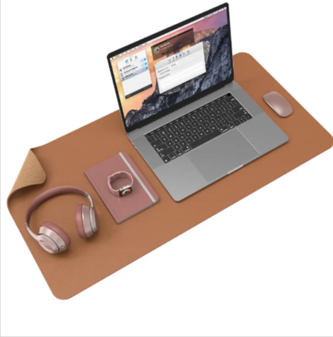 Cork Leather Desk Pad