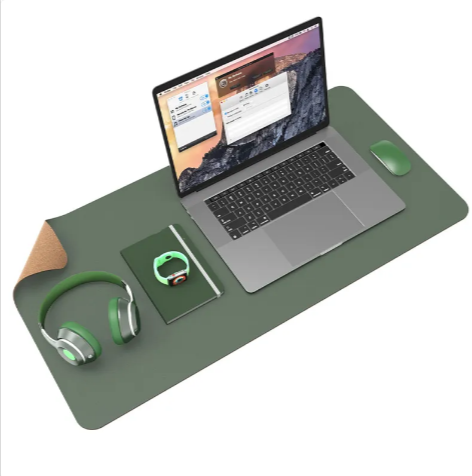 Cork Leather Desk Pad