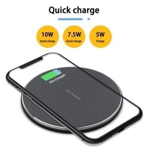 Slim Wireless Charger Pad — 10W Fast Charge